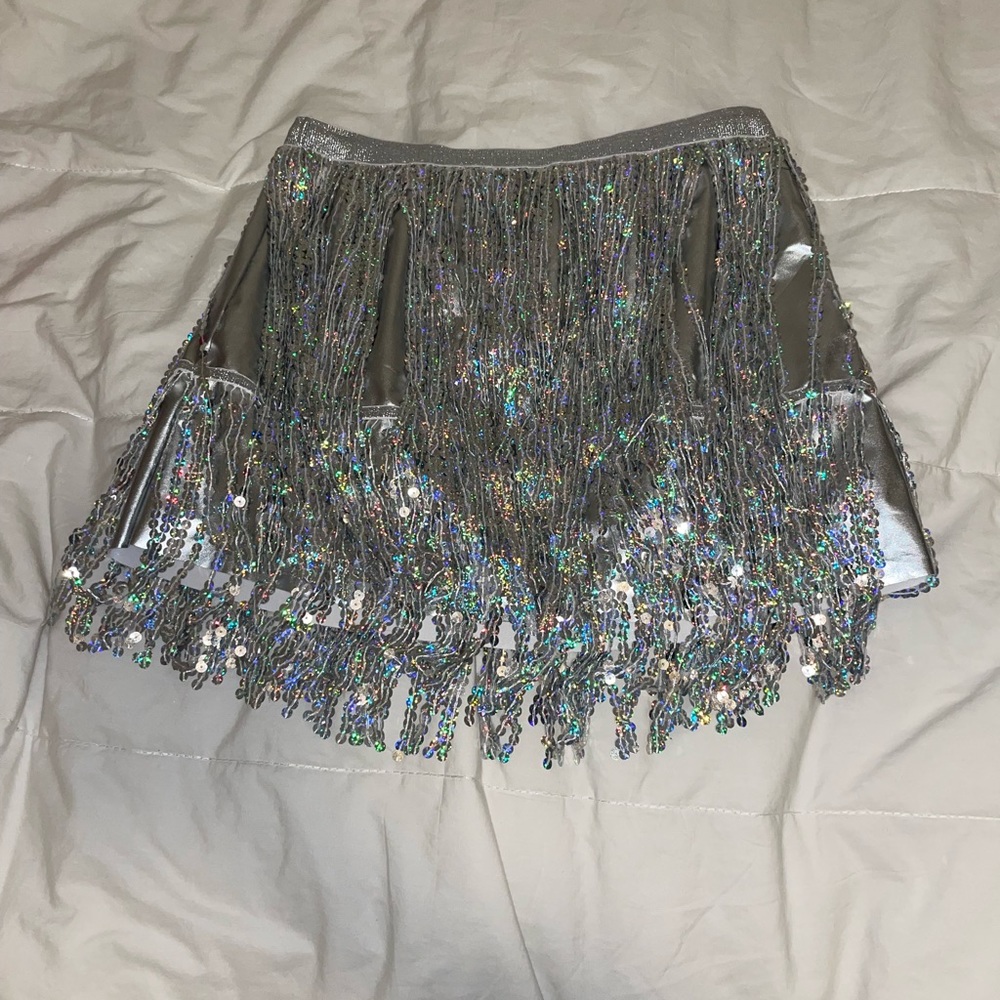 Silver skirt